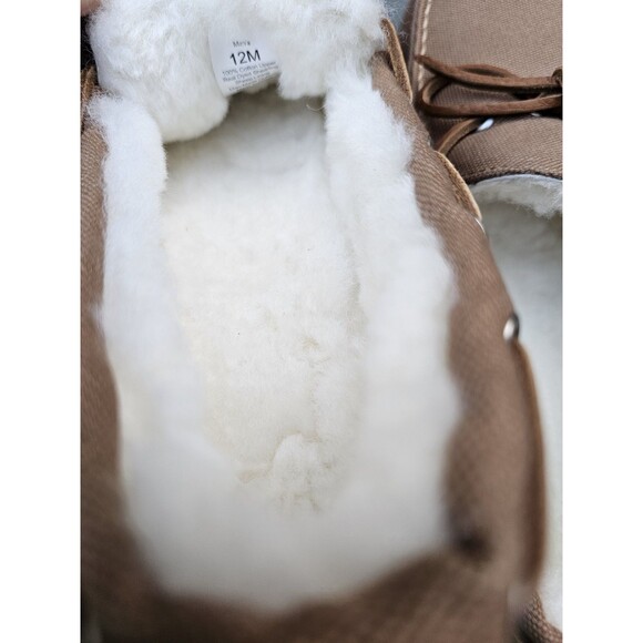 Duluth Trading Co.Fire Hose Slippers Mens 12M Shearling Sheep Wool Sherpa Lining - Picture 12 of 12